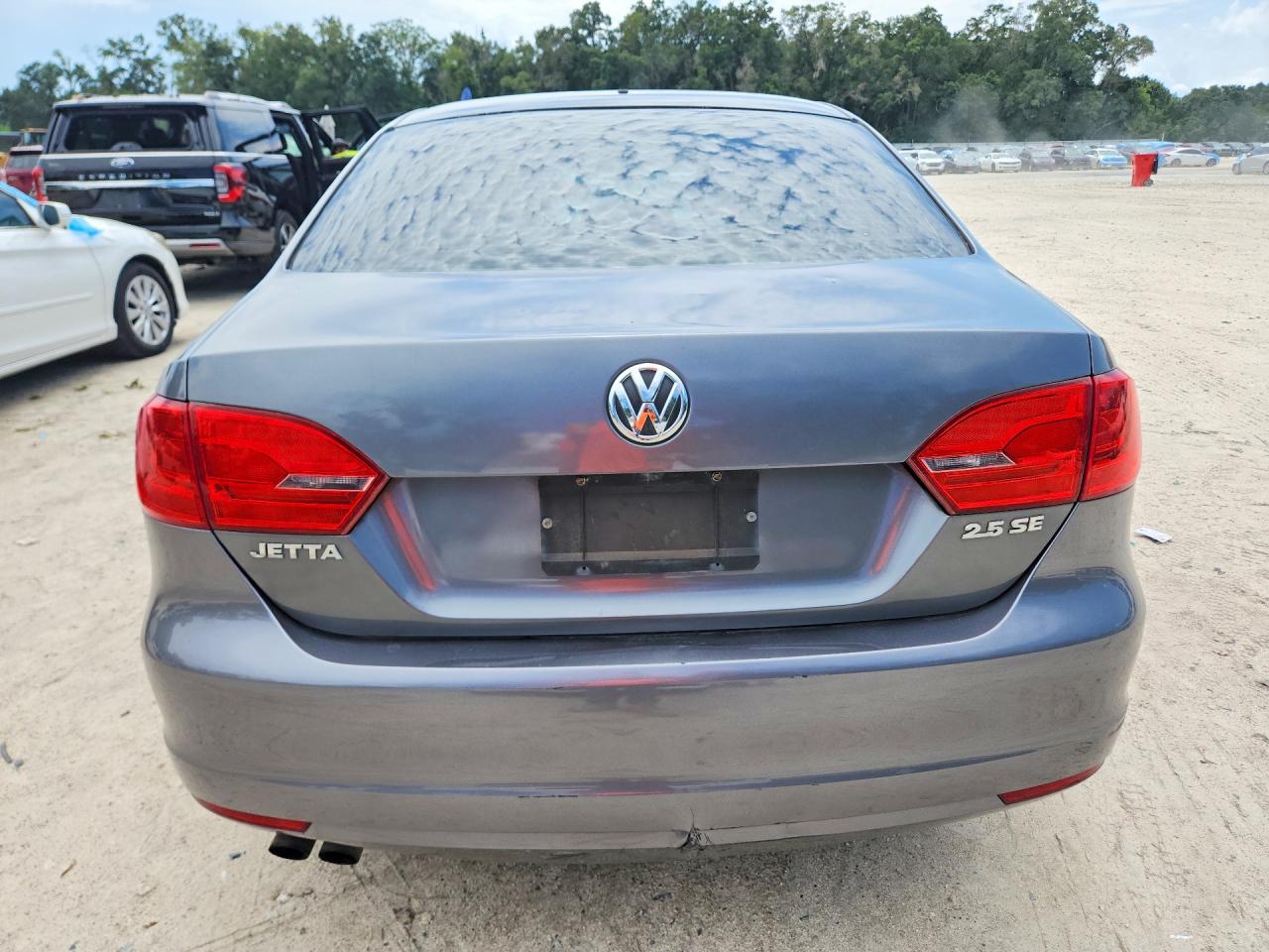 2012 Volkswagen Jetta Se Gray vin: 3VWDP7AJ2CM002361