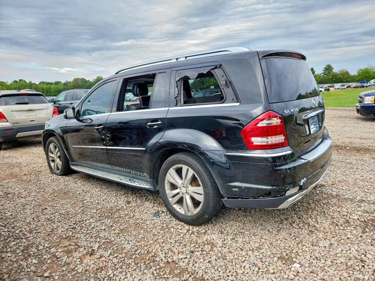 2011 Mercedes-benz Gl 450 4matic Black vin: 4JGBF7BE3BA663922