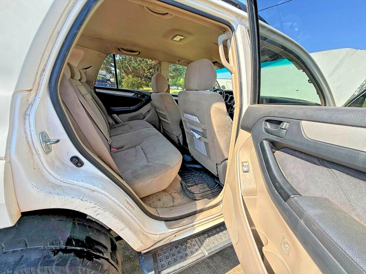 2003 Toyota 4runner Sr5 White vin: JTEZU14R538007490