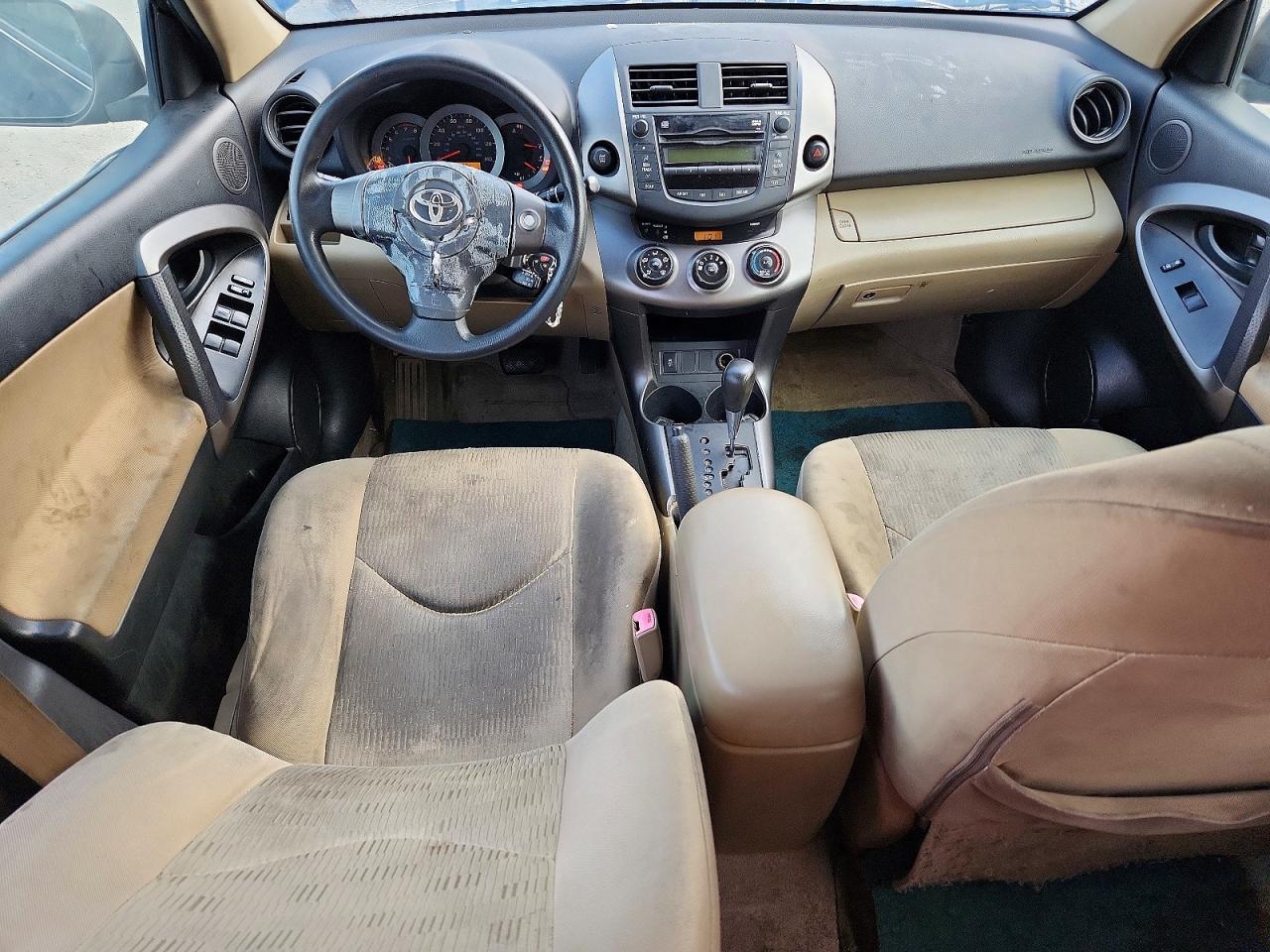 2010 Toyota Rav4 Base Blue vin: JTMBF4DV4AD027877