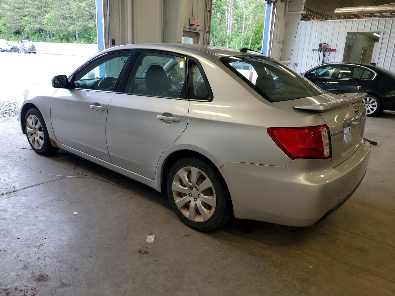 2009 Subaru Impreza 2.5i Silver vin: JF1GE61639H506027