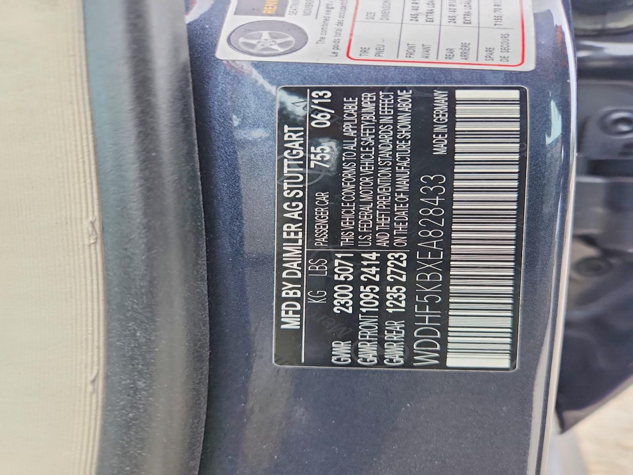 2014 Mercedes-benz E 350 Gray vin: WDDHF5KBXEA828433
