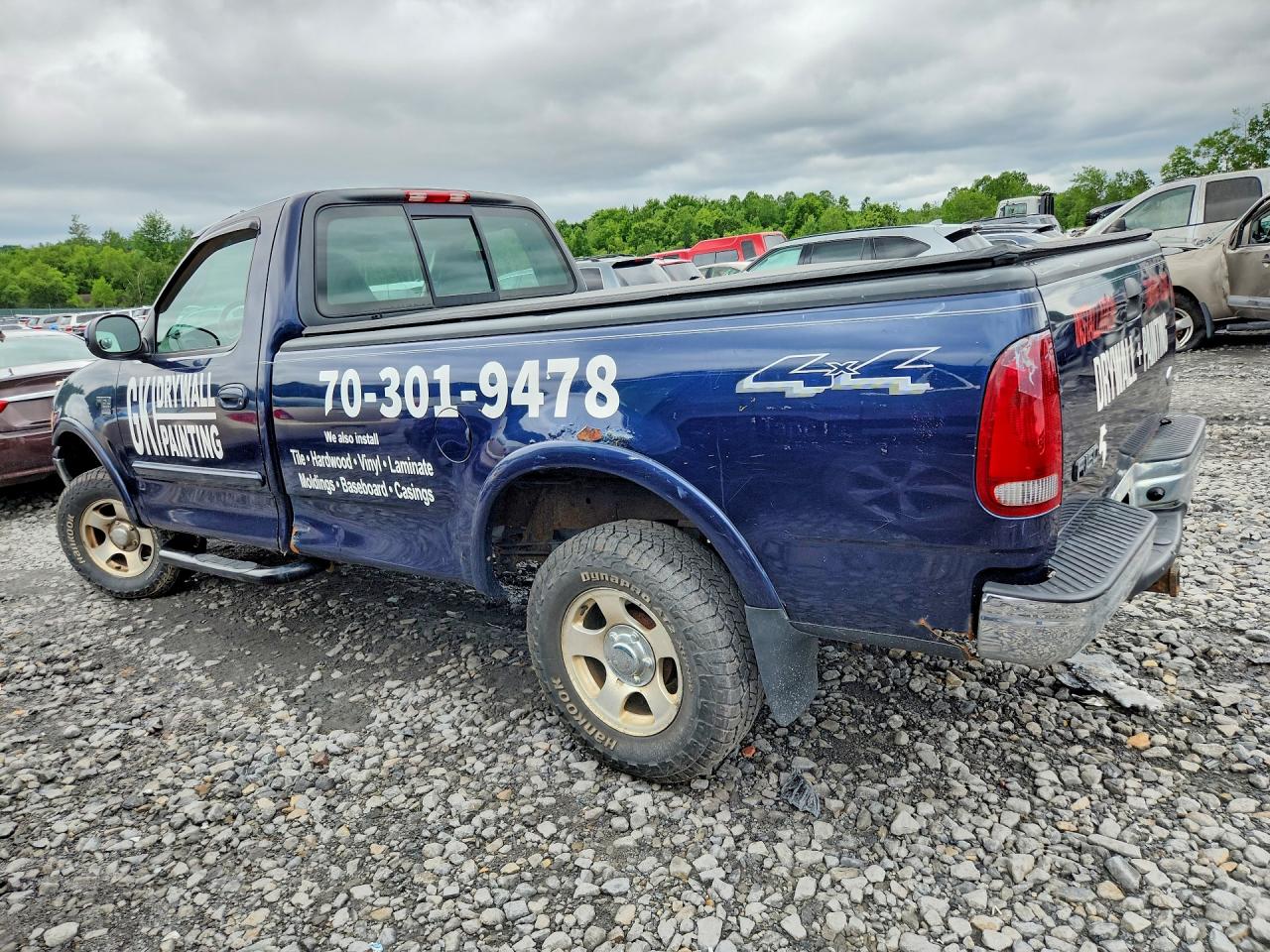 2002 Ford F150 Синий vin: 1FTRF18WX2NA23425