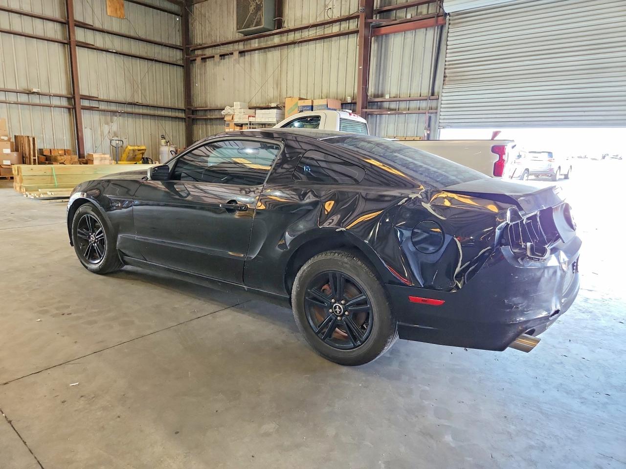 2014 Ford Mustang Black vin: 1ZVBP8AM2E5286915