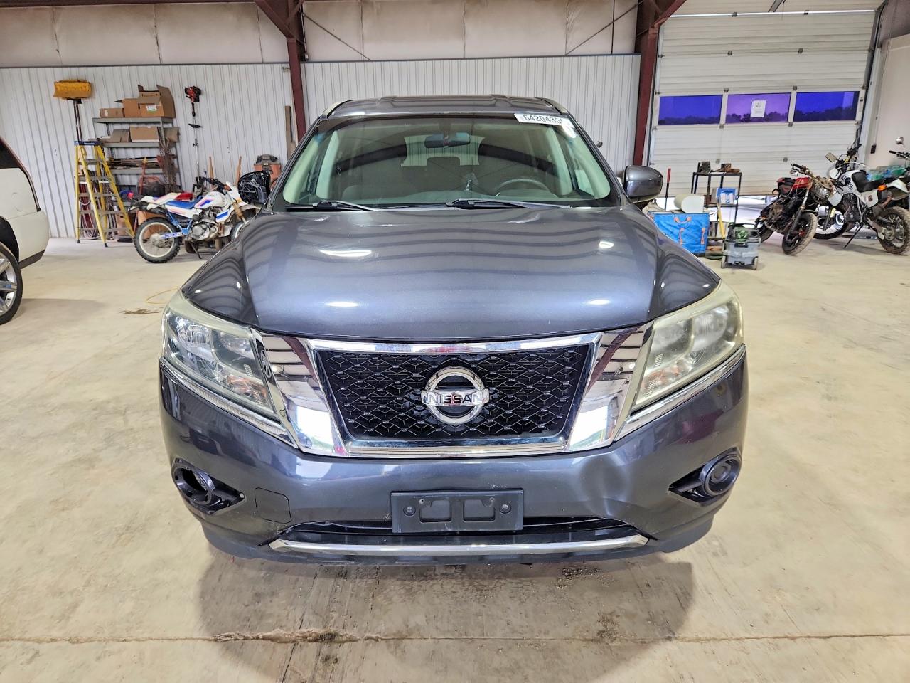 2014 Nissan Pathfinder S Gray vin: 5N1AR2MM7EC680600