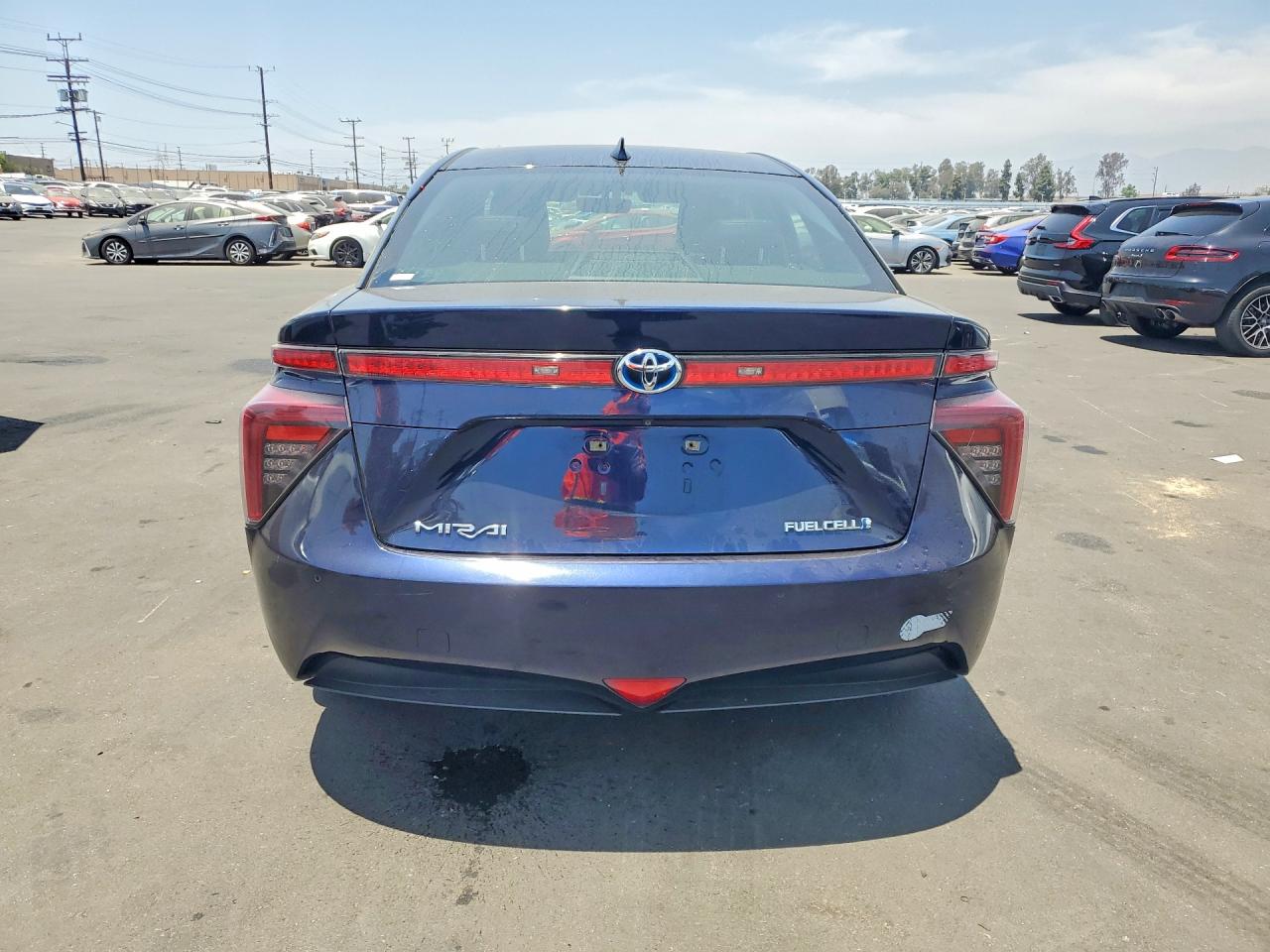 2017 Toyota Mirai Base Blue vin: JTDBVRBD3HA001955