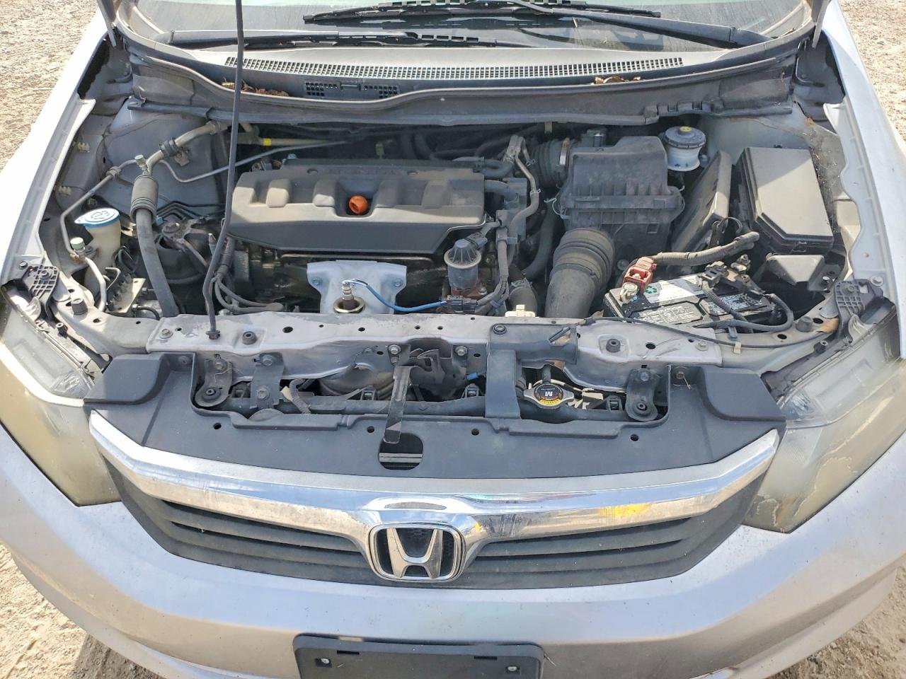 2012 Honda Civic Ex Silver vin: 2HGFB2F82CH588000