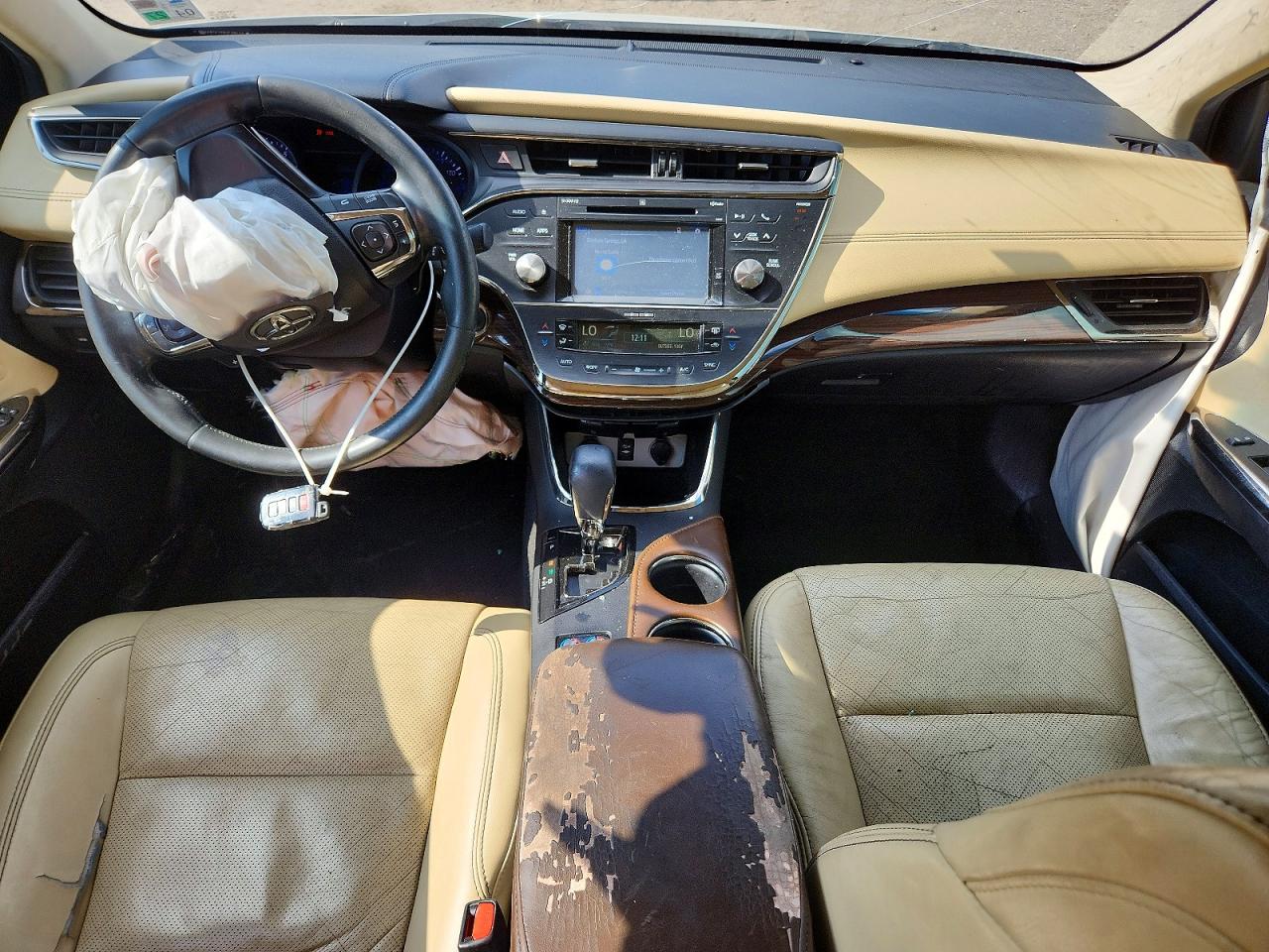 2015 Toyota Avalon Limited White vin: 4T1BK1EB5FU164490