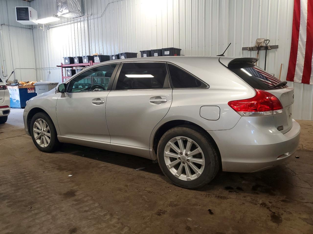 2012 Toyota Venza Le Silver vin: 4T3ZA3BBXCU060307