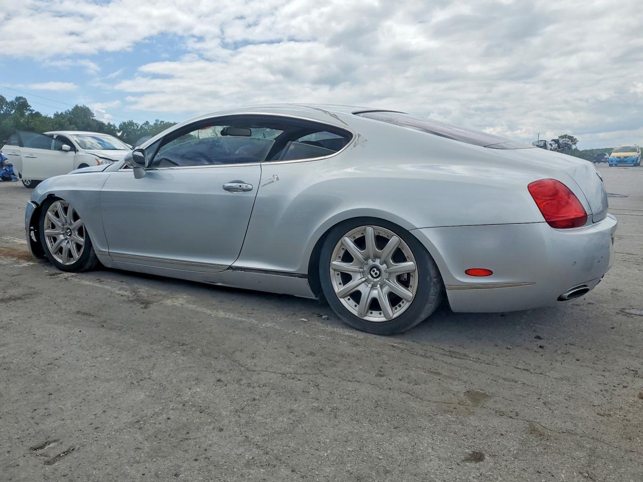 2005 Bentley Continental Gt Silver vin: SCBCR63W95C024120