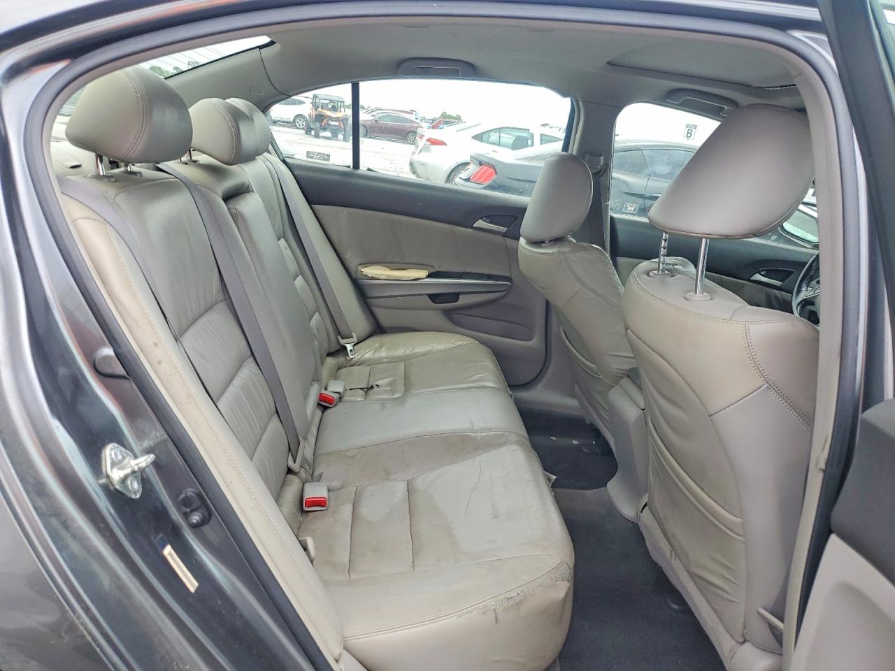 2008 Honda Accord Exl Gray vin: JHMCP26878C069956