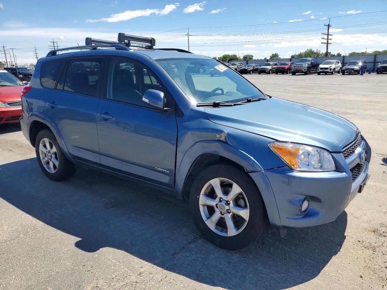 2009 Toyota Rav4 Limited Blue vin: 2T3BK31V99W008802