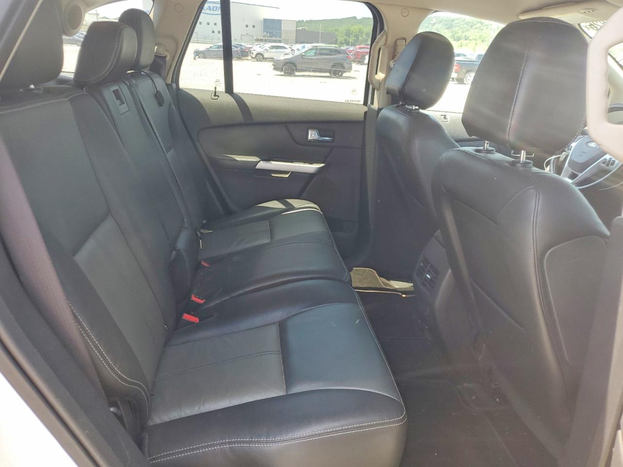 2013 Ford Edge Sport White vin: 2FMDK4AK8DBC77997