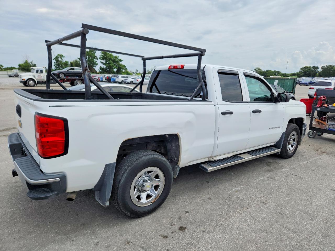 2014 Chevrolet Silverado C1500 White vin: 1GCRCPEH3EZ222945