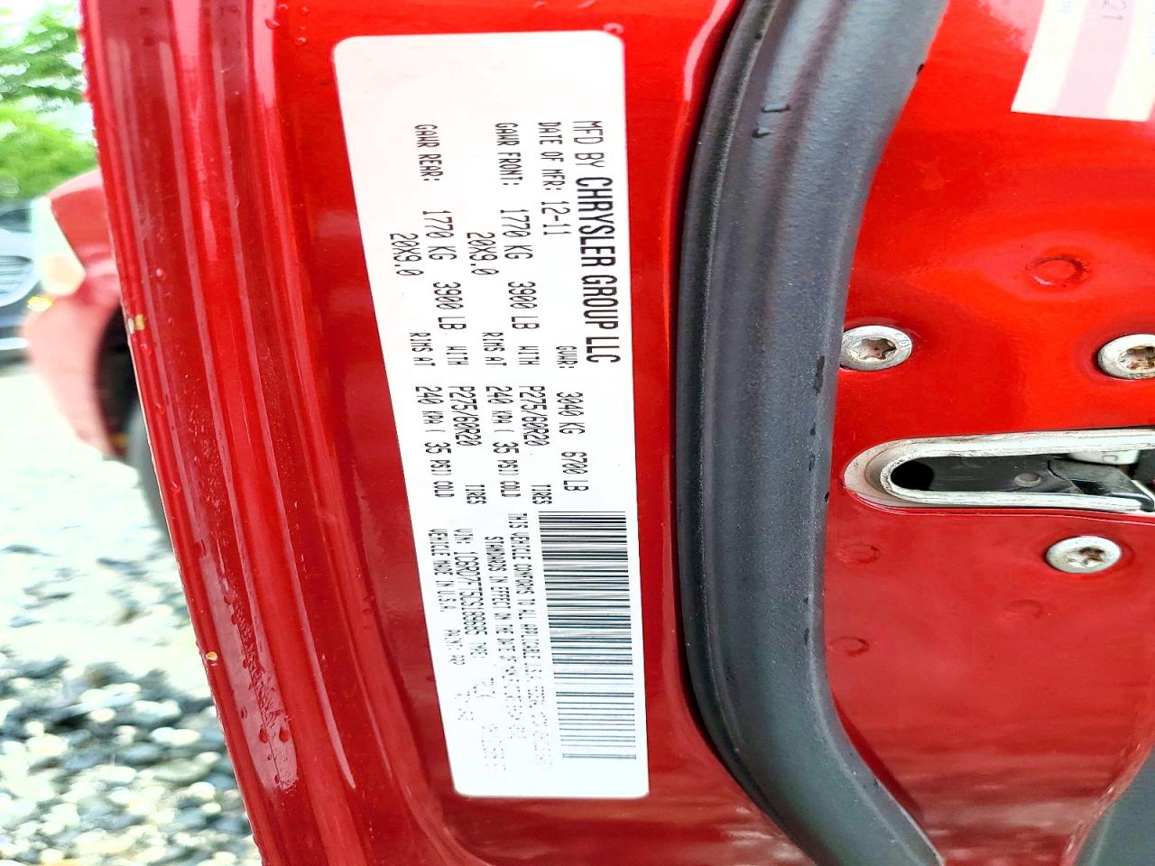 2012 Dodge 150 Ram Red vin: 1C6RD7FT5CS189685