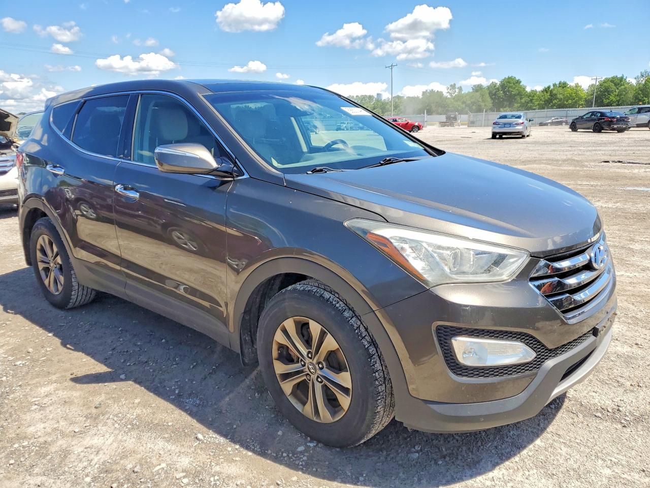 2013 Hyundai Santa Fe Sport 2.4l Gray vin: 5XYZUDLB3DG085139