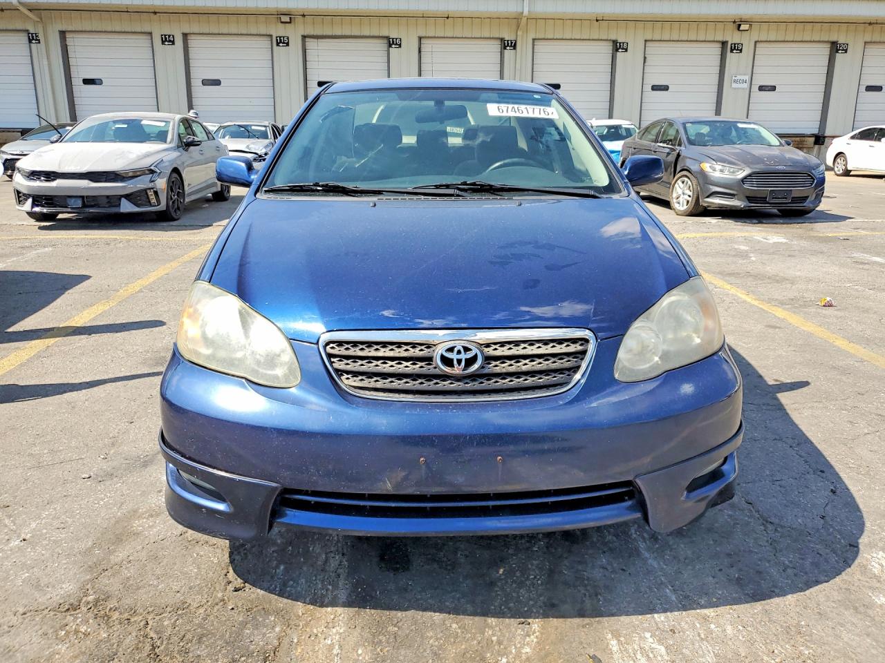 2008 Toyota Corolla S Blue vin: 2T1BR32E18C857289