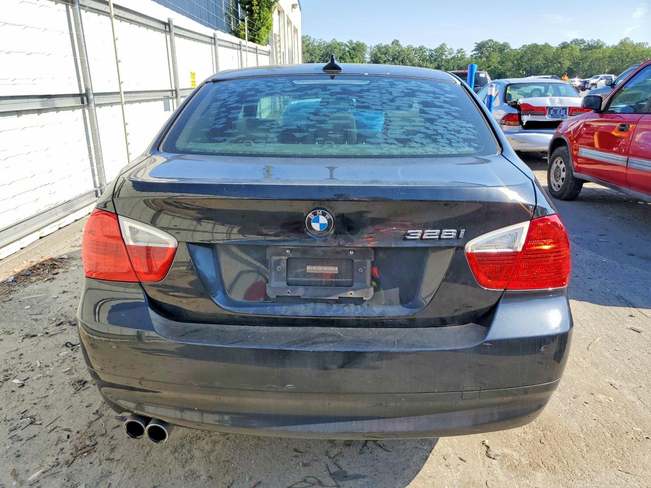 2008 Bmw 328 I Sulev Black vin: WBAVC53548F008271