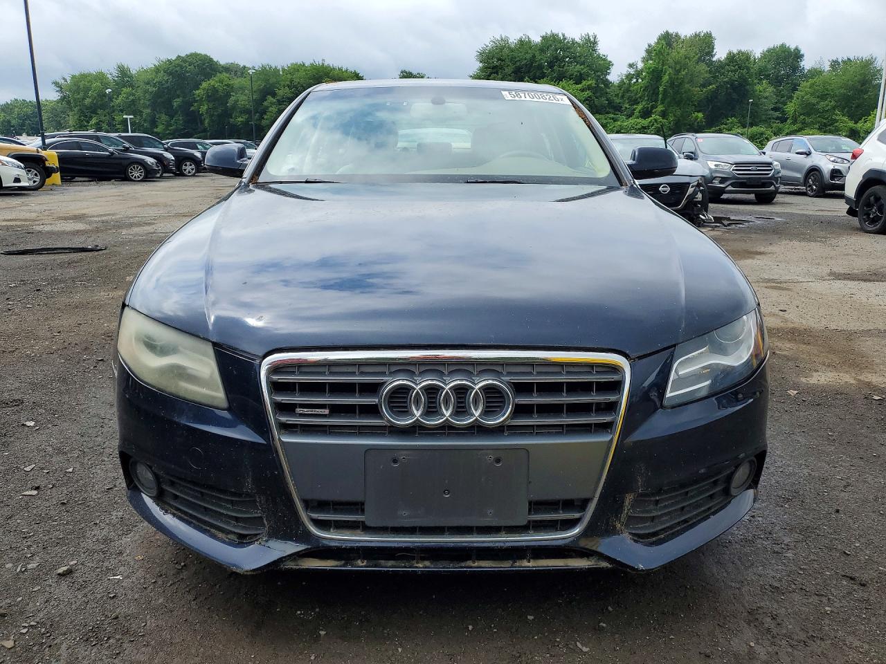 2011 Audi A4 Premium Plus Blue vin: WAUFFAFL9BN048910
