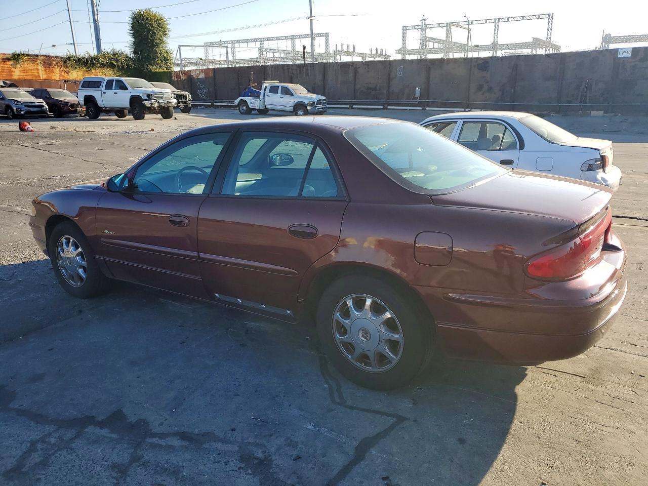 2001 Buick Regal Ls Burgundy vin: 2G4WB55K211337816