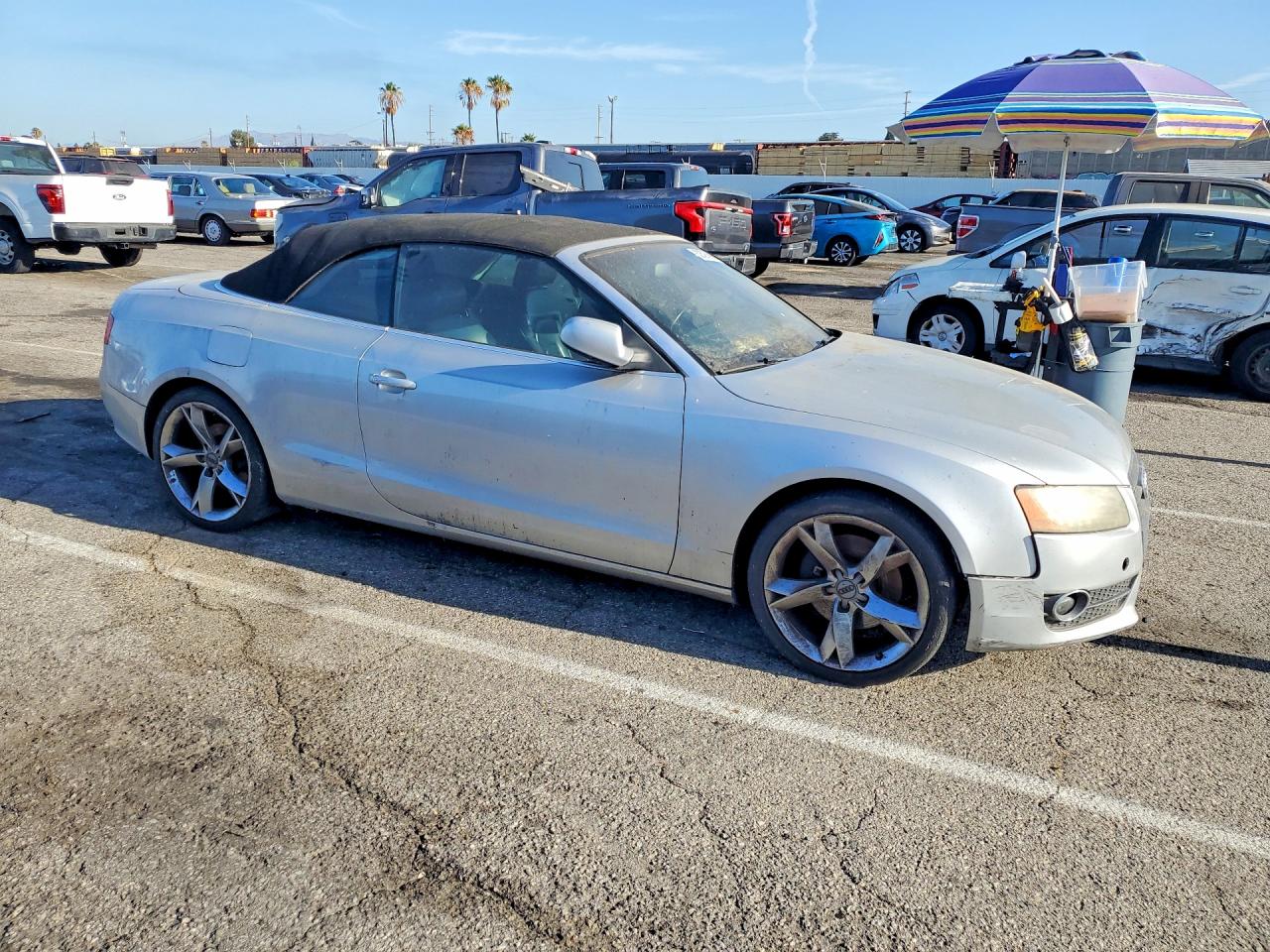 2011 Audi A5 Premium Plus Silver vin: WAUJFAFH3BN006495