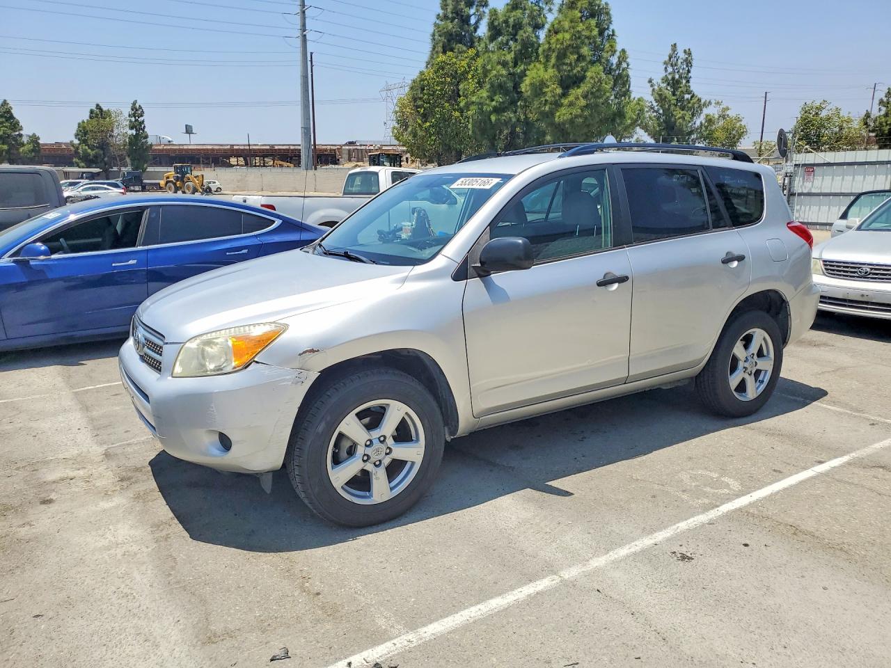 2006 Toyota Rav4 Base Silver vin: JTMZD33V565000303