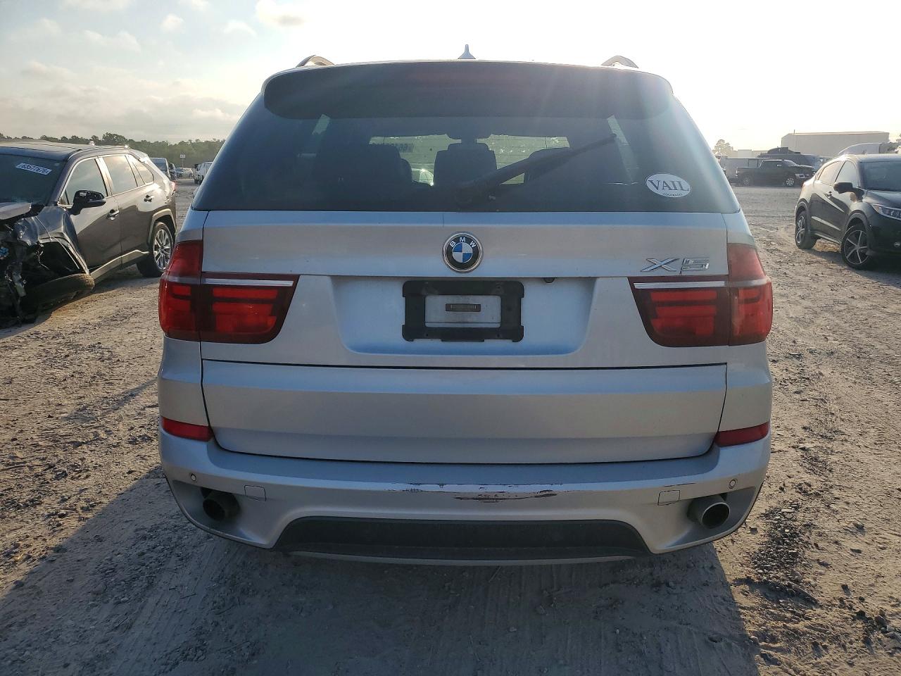 2013 Bmw X5 Xdrive35i Silver vin: 5UXZV4C57D0E12642
