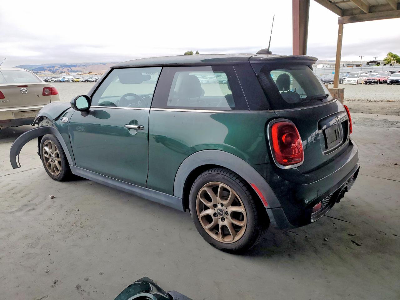 2014 Mini Cooper S Green vin: WMWXM7C50ET987995