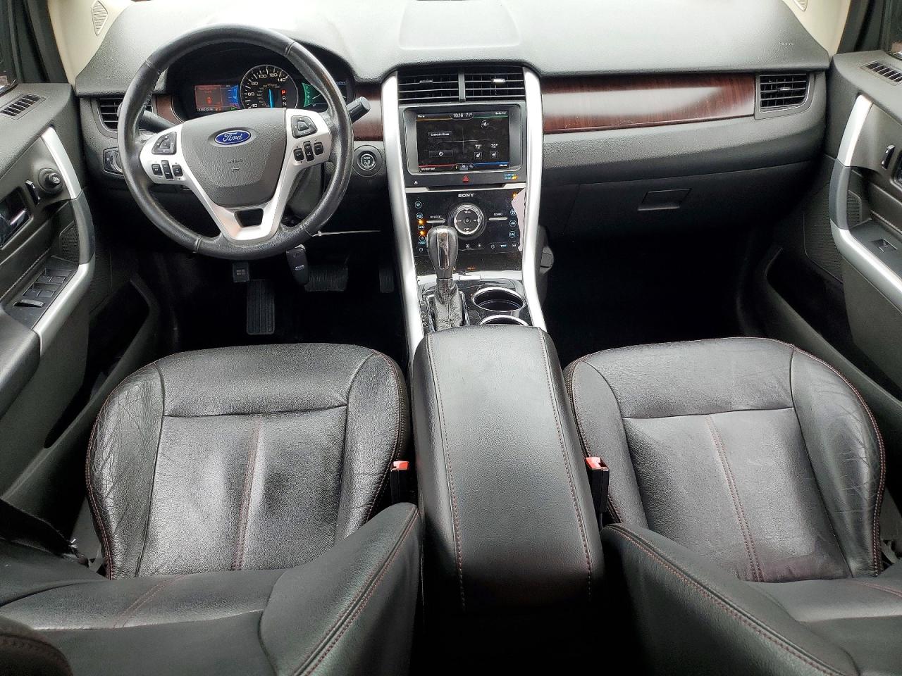 2013 Ford Edge Limited White vin: 2FMDK4KC4DBC72318