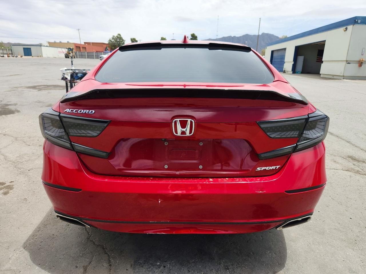 2020 Honda Accord Sport Red vin: 1HGCV1F3XLA031438