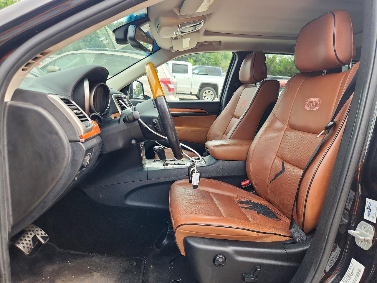 2012 Jeep Grand Cherokee Overland Black vin: 1C4RJFCG9CC279922