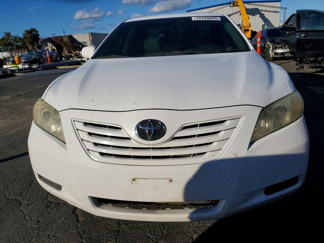 2007 Toyota Camry Le White vin: 4T1BE46K67U689714