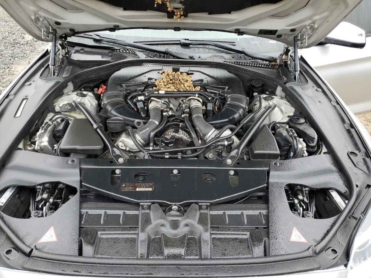 2014 Bmw 650 Xi Gran Coupe Серебряный vin: WBA6B4C51ED099119