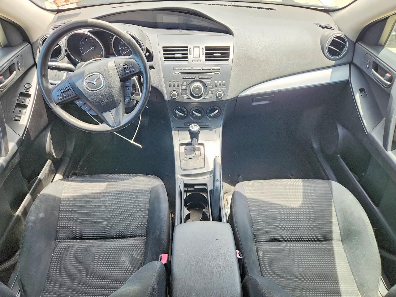 2013 Mazda 3 I White vin: JM1BL1U75D1706670