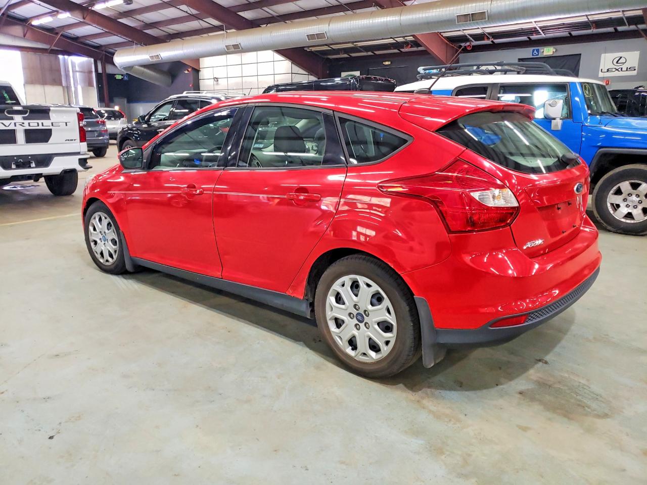2012 Ford Focus Se Red vin: 1FAHP3K26CL149388