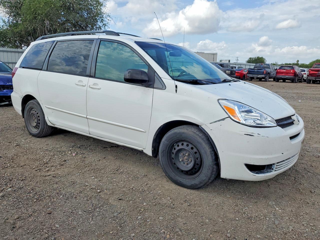 2005 Toyota Sienna Le 8 Passenger White vin: 5TDZA23C65S313113