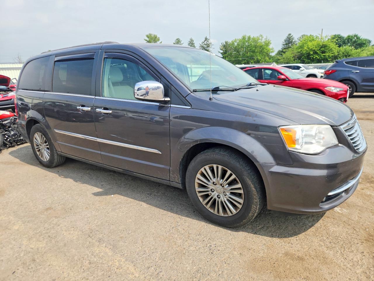 2015 Chrysler Town & Country Touring L Gray vin: 2C4RC1CG3FR520608