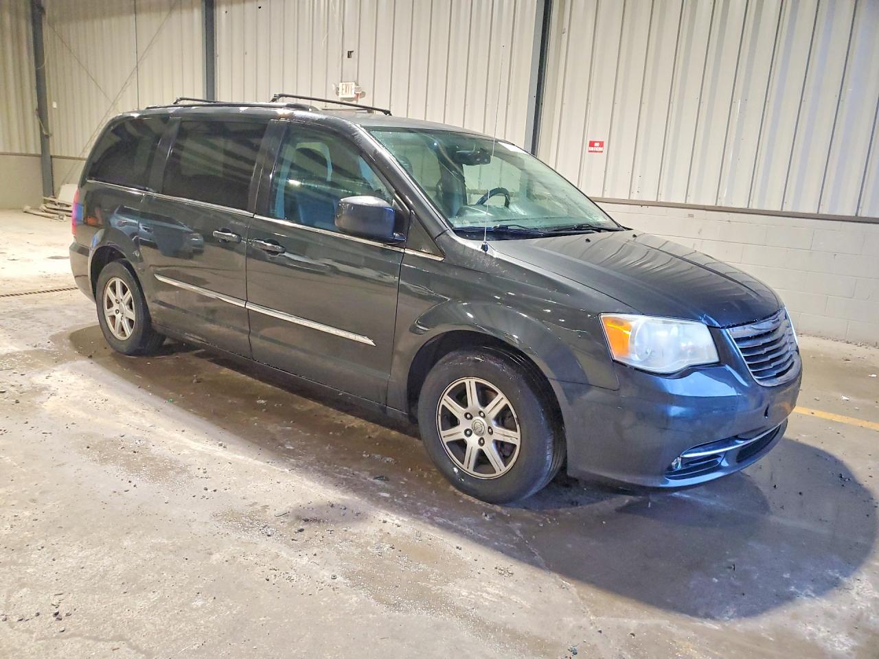 2012 Chrysler Town & Country Touring Серый vin: 2C4RC1BG1CR313731