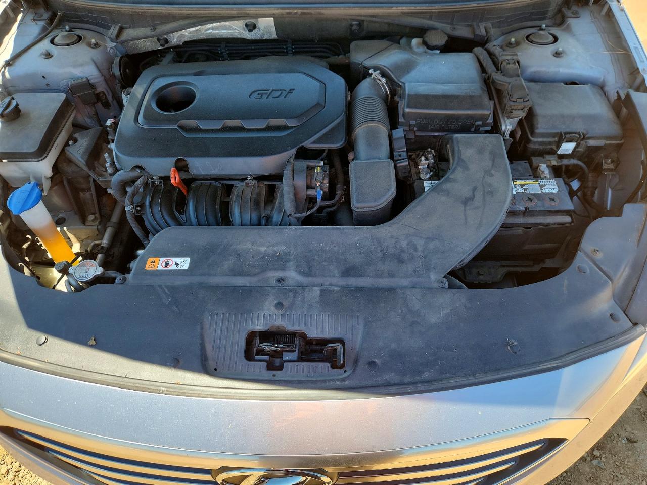 2016 Hyundai Sonata Se Серебряный vin: 5NPE24AF2GH383656