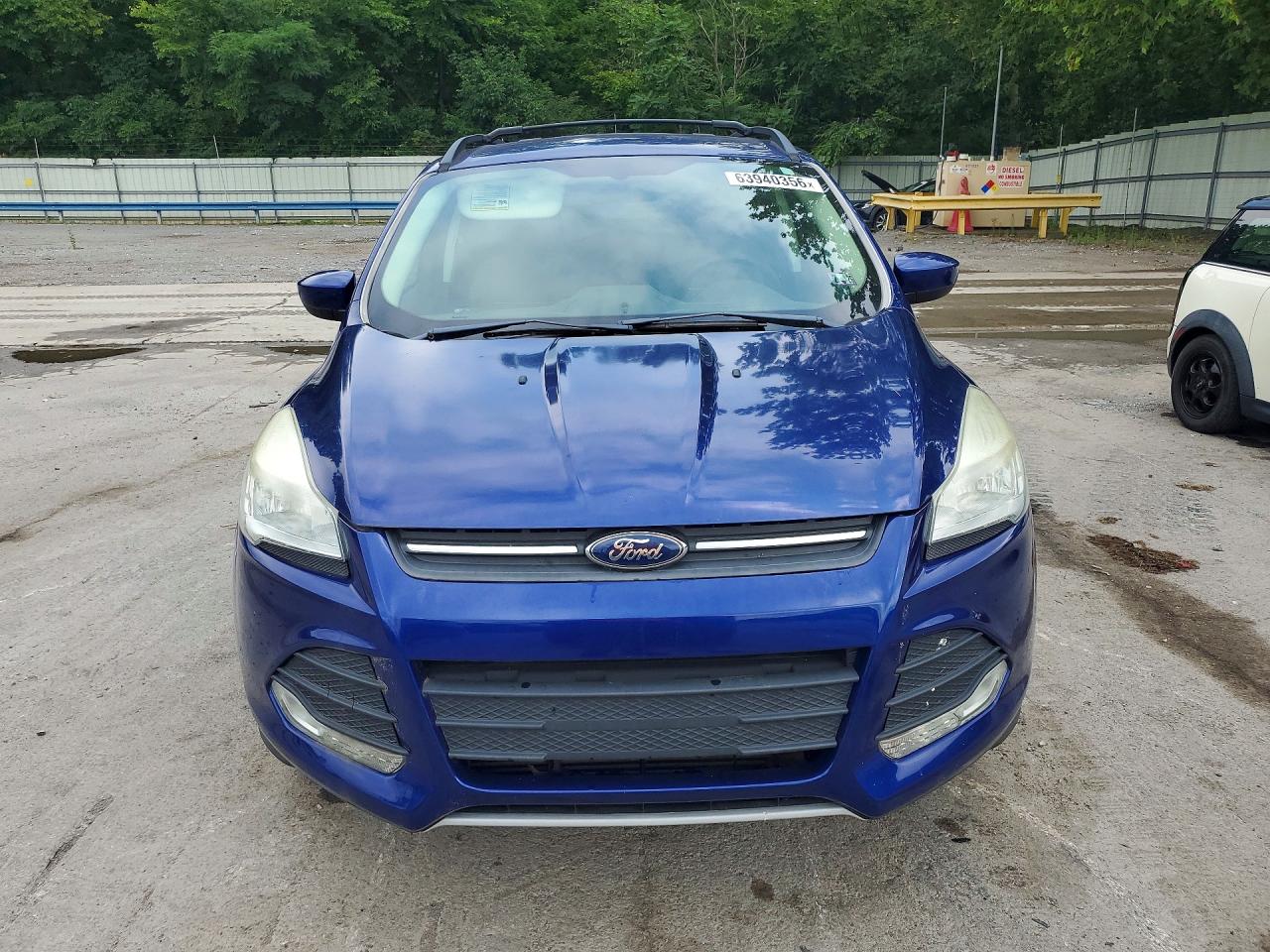 2013 Ford Escape Se Синий vin: 1FMCU9G95DUA71067