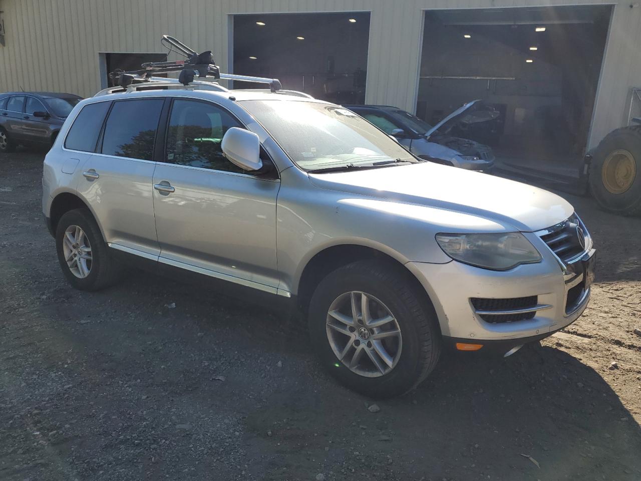 2008 Volkswagen Touareg 2 V6 Серебряный vin: WVGBE77L98D003434