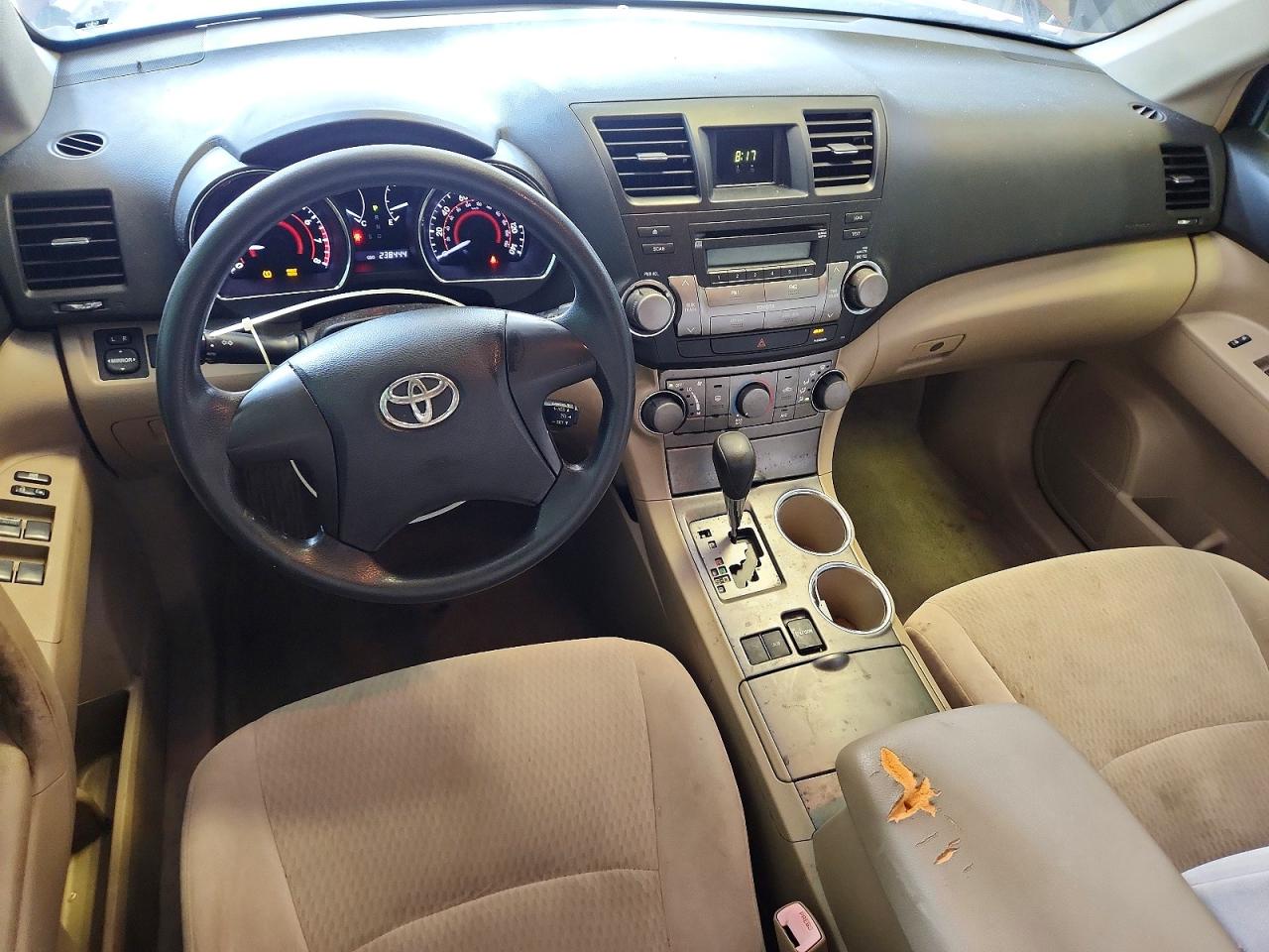 2008 Toyota Highlander Base Maroon vin: JTEDS41AX82010766