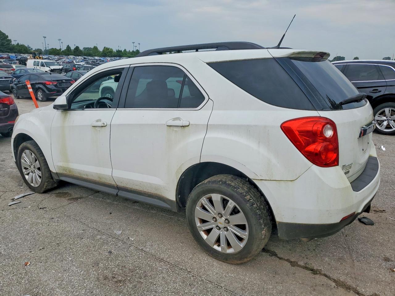 2011 Chevrolet Equinox Lt White vin: 2CNFLNEC2B6437683