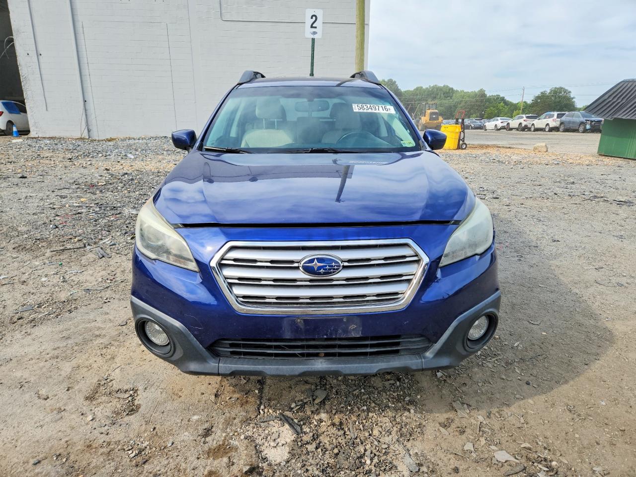 2015 Subaru Outback Blue vin: 4S4BSACCXF3201390