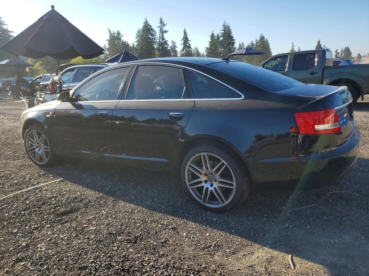 2008 Audi A6 3.2 Quattro Black vin: WAUDH74FX8N010581