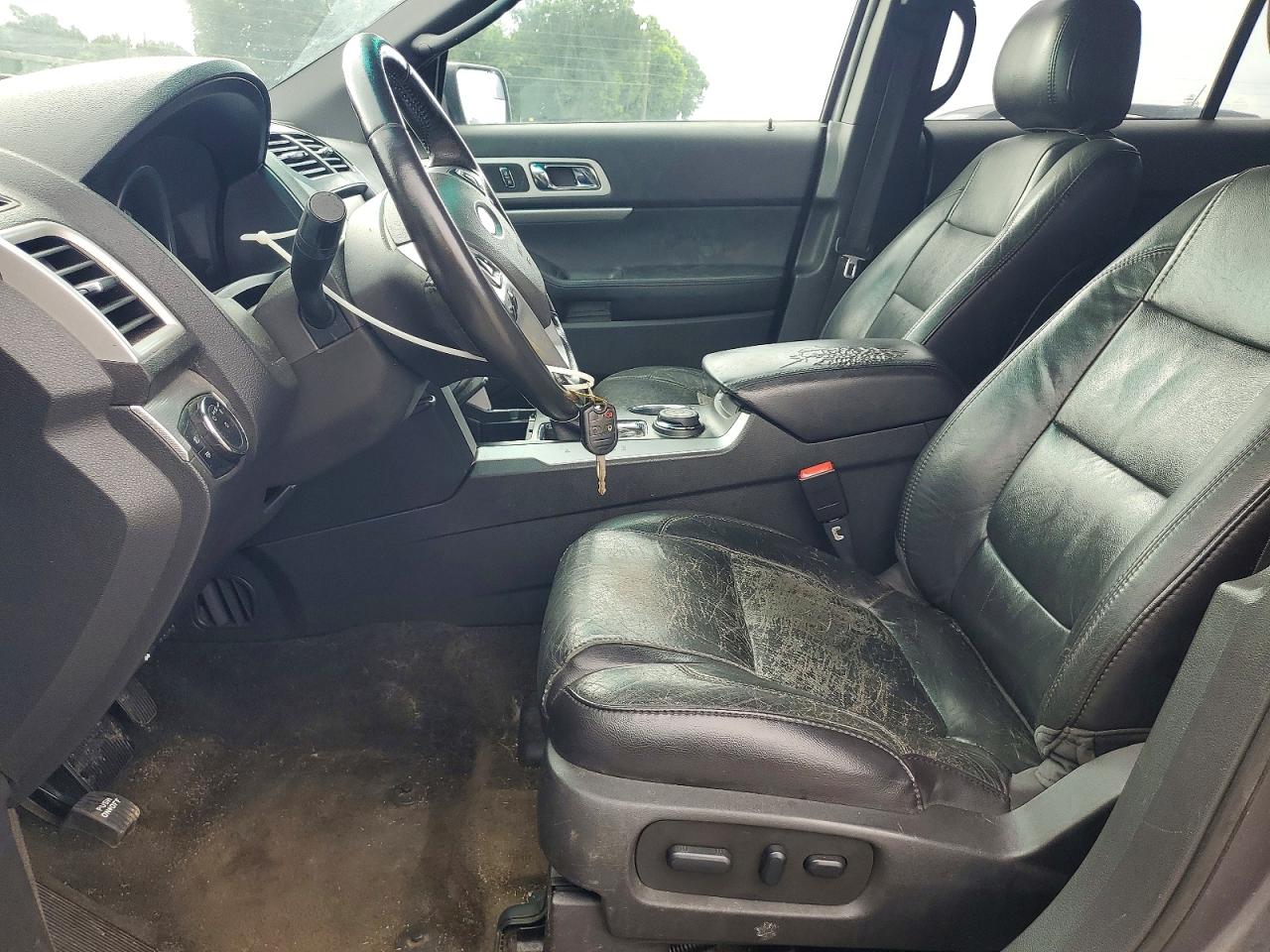 2013 Ford Explorer Xlt Gray vin: 1FM5K8D86DGC30245
