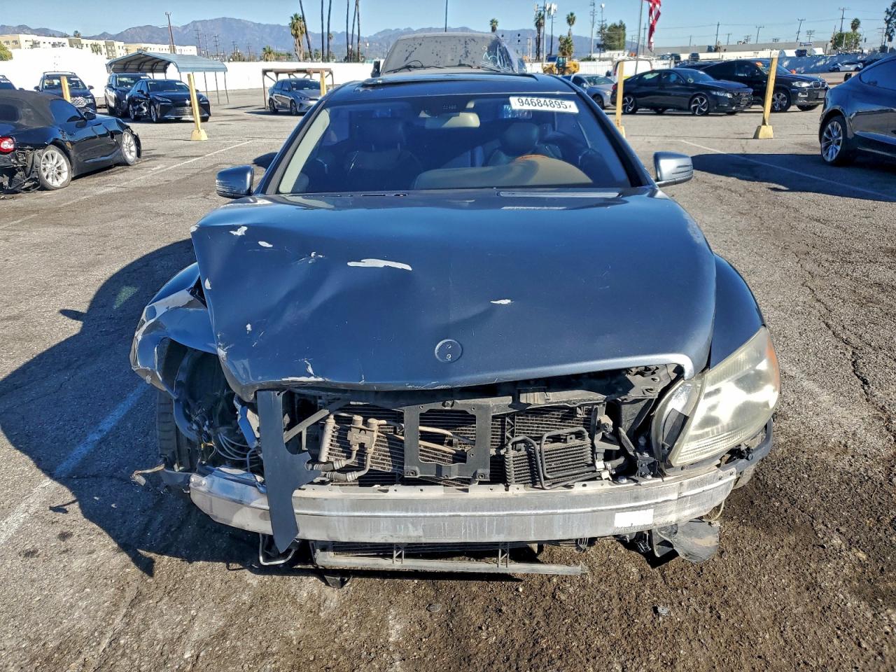 2010 Mercedes-benz Cl 550 4matic Gray vin: WDDEJ8GB8AA023634