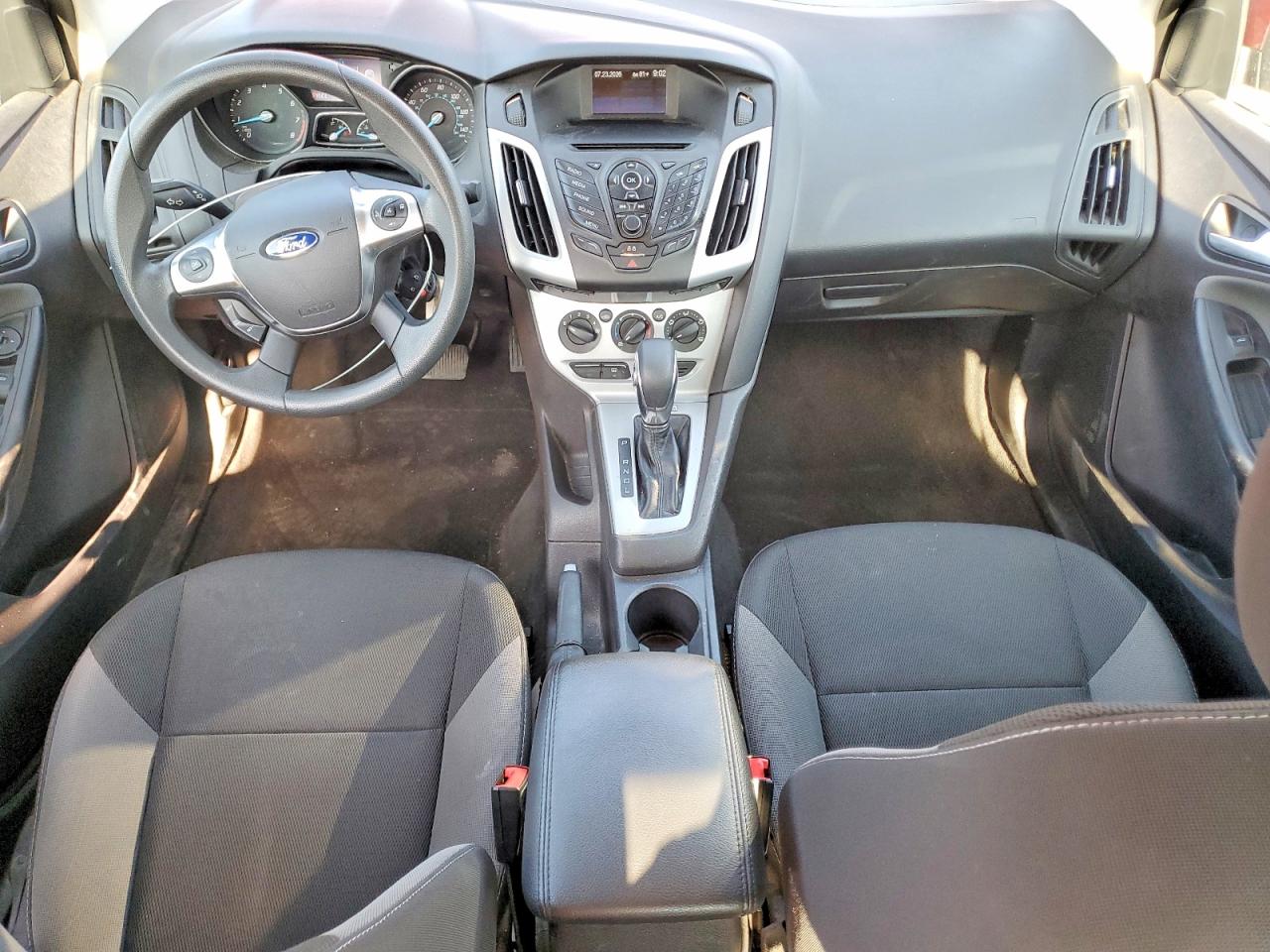 2014 Ford Focus Se Red vin: 1FADP3F21EL136382