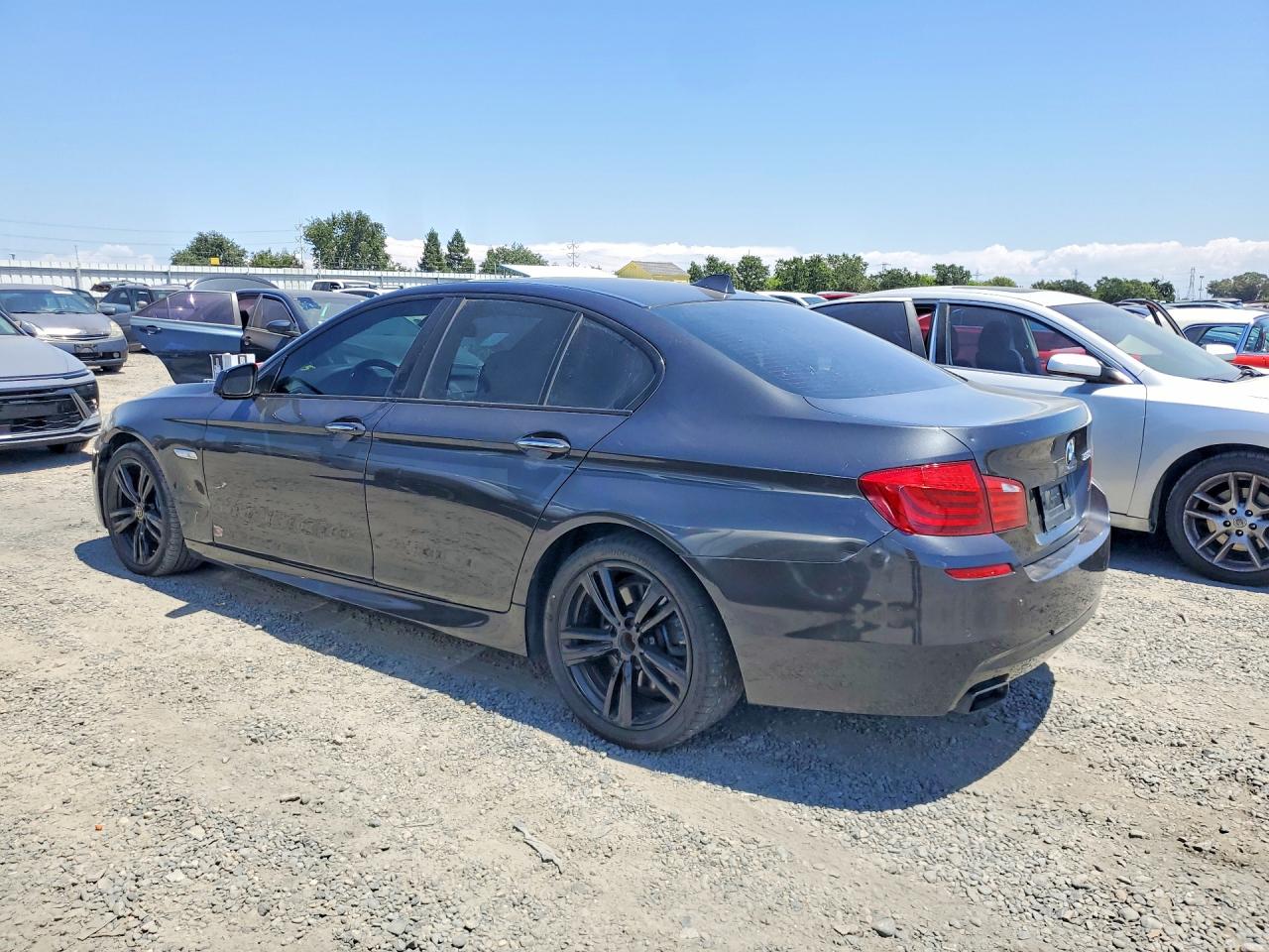 2012 Bmw 550 I Gray vin: WBAFR9C51CDV59305