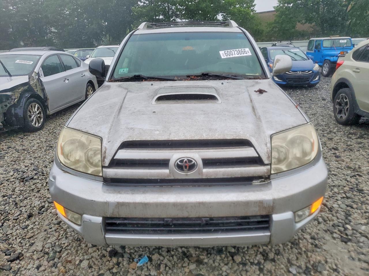 2005 Toyota 4runner Sport Edition Silver vin: JTEBU14R150075272